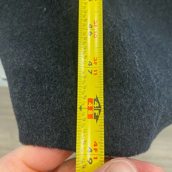 Stafford Men's Wool Long Overcoat - 44R - Picture 8 of 8